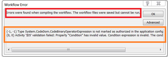 SharePoint 2016 – SharePoint designer workflow – resolving error – Type ...